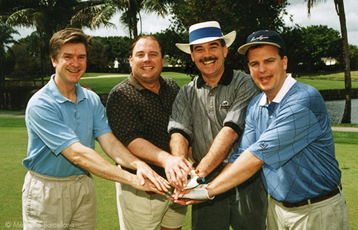 Golf Team at Corporate Event