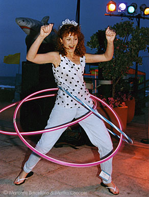 Partygoer at Corporate Event