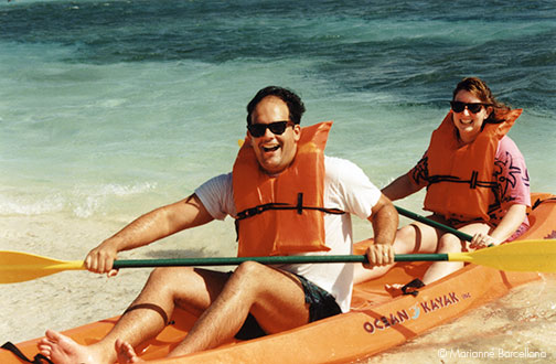 Kayakers at Corporate Event