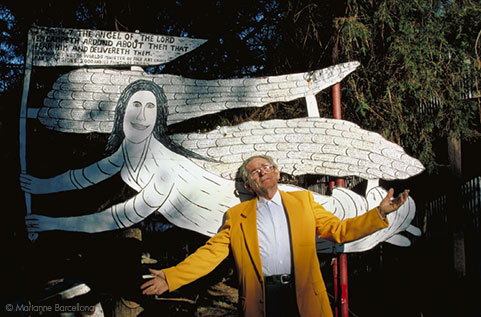 Reverend Howard Finster, Folk Artist, for People Weekly Magazine