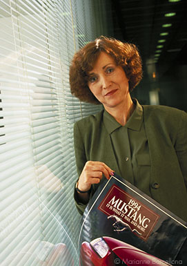 Jean Pool, Advertising Executive, for Inside Media Magazine